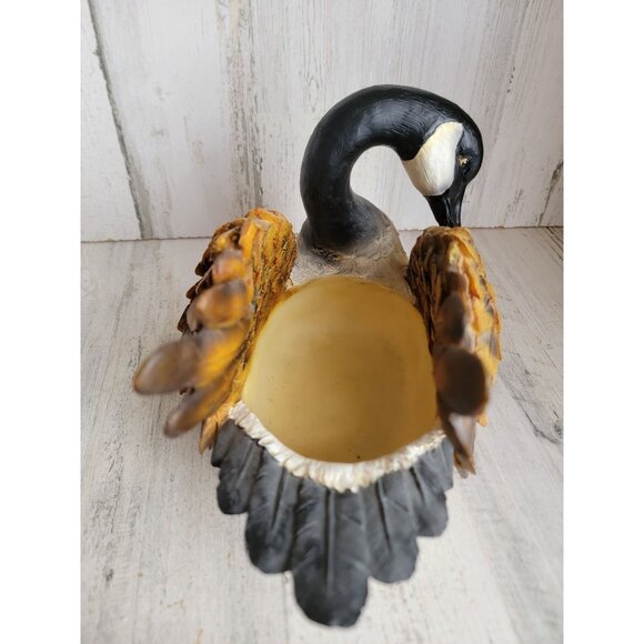 Goose planter bird trinket dish home decor swan unique figure - Picture 5 of 9